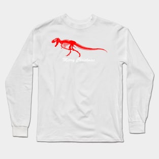 Merry Christmas: T-Rex 2 Long Sleeve T-Shirt